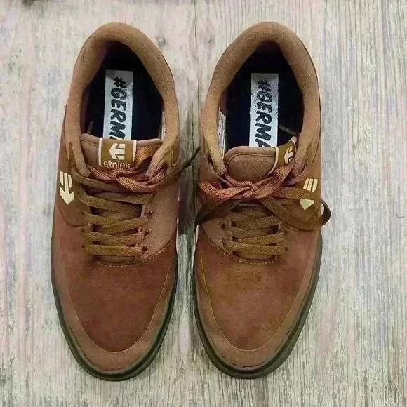 Eetnies Marana Vulc, Carmel Brown suede/leather, US Men's 9 - Picture 8 of 8